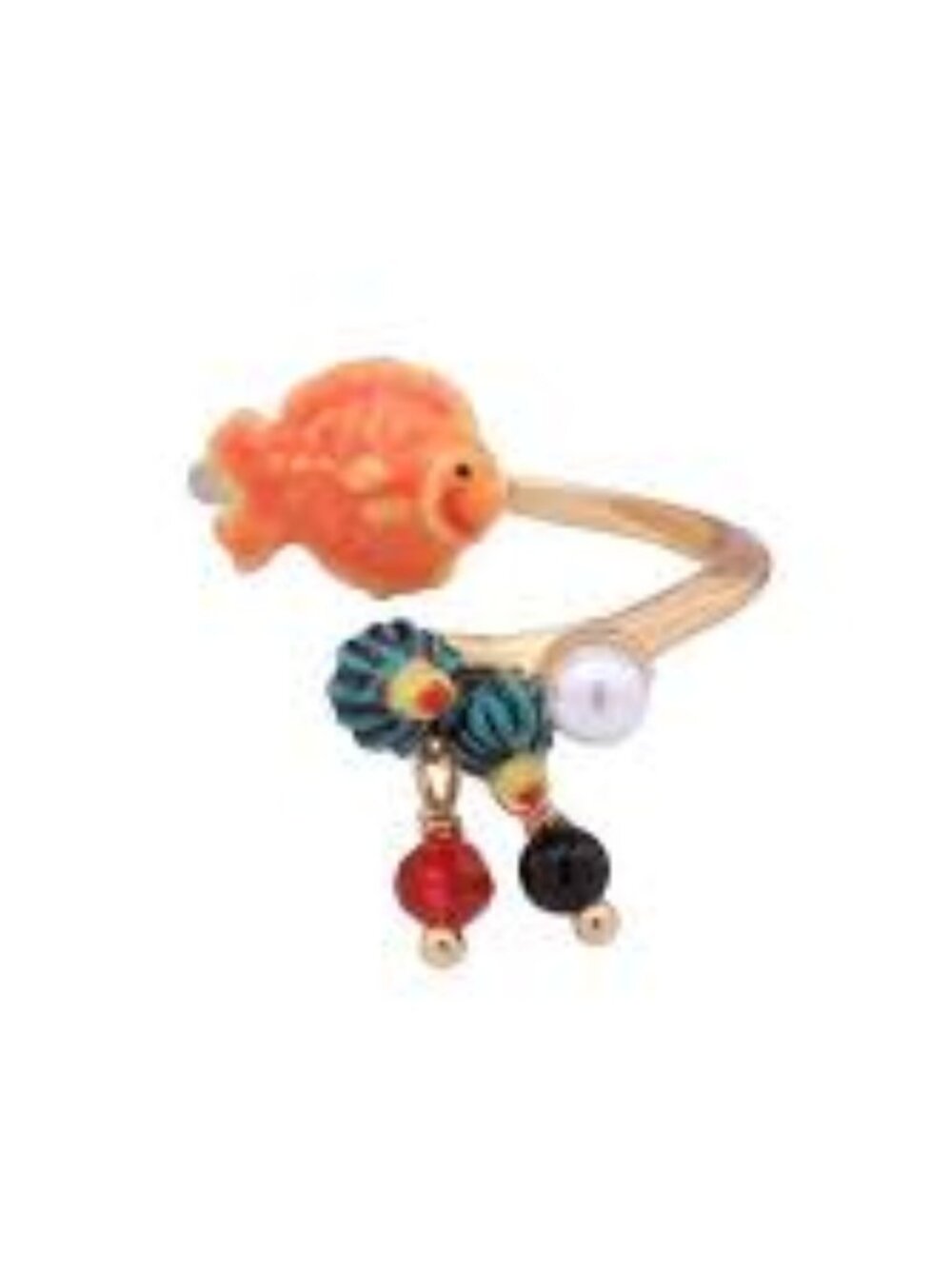 Les Nereides Exoplanet Fish Adjustable Ring